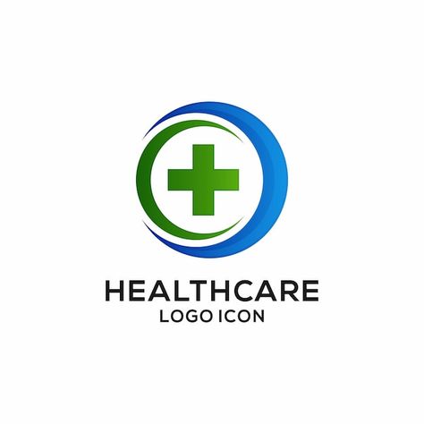 Logo Hospital, Health Care Logo, Hospital Logo, Healthcare Logo, Care Logo, Line Art Tattoos, Logo Icon, Art Tattoos, Logo Design Template