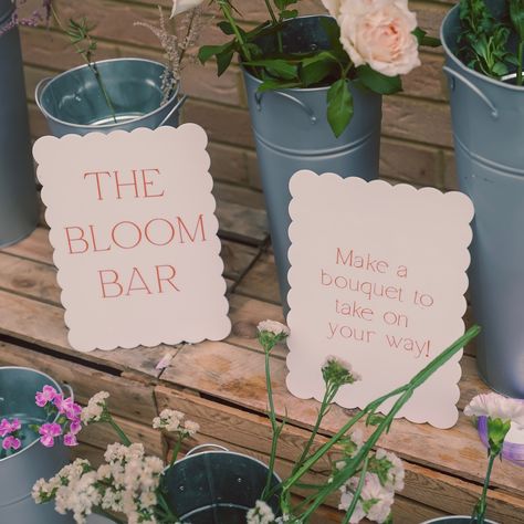 🌸 THE BLOOM BAR 🌸 Our fully customisable Bloom Bar is the perfect way to add a pop of colour and creativity to any celebration 💞 From to birthdays to hen parties to baby showers, The Bloom Bar is sure to be a hit with your guests - because who doesn’t love playing with pretty flowers 🤭🌷🌸💐🌼🌈 ✨DM for more info or the link is in our bio 💌✨ 📸 @photos_byshan #bloombar #cardiffflorist #walesflorist #henpartyideas #babyshowerideas #babyshowerinspo #partyinspo #partyideas #flowers #bouquets #wedd... Bloom Bar Sign, Bloom Bar, Making A Bouquet, Wreath Making, T Love, How To Make Wreaths, Pretty Flowers, Baby Showers, Hen