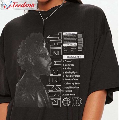 The Weeknd T Shirt, The Weeknd Merch, Urban Outfitters T Shirts, The Weeknd Songs, A$ap Rocky, Trendy Shorts, Weekend Outfit, The Weeknd, Graphic Tee Shirts