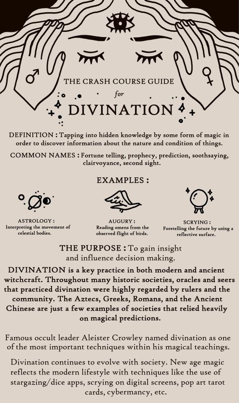 The first page for my digital Grimoire! A little bit of essential information on the practice of divination. I’ll be making more soon, message me if you’d like to see certain topics covered!   👁 👁 🔮 Magia Das Ervas, Wiccan Magic, Grimoire Book, Under Your Spell, Wiccan Witch, Magick Spells, Wiccan Spell Book, Witchcraft Spell Books, Witch Spell Book