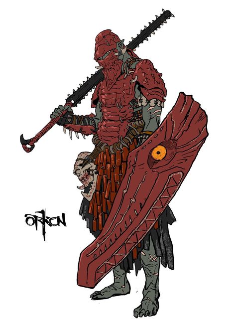 ORKEN concept art | VK Warrior Monk Aesthetic, Marko Djurdjevic, Dark Souls 2, Cyberpunk 2020, Warrior Concept Art, Image Spiderman, Heroic Fantasy, Painting Classes, Manama