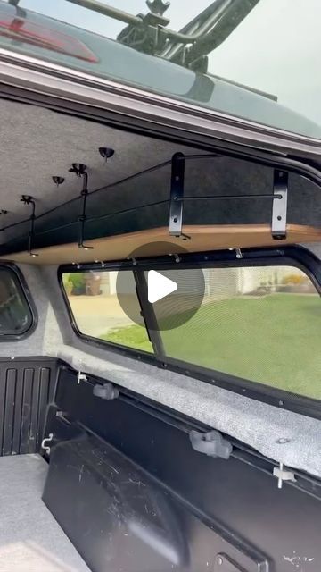 Truck Bed Living, Ford Ranger Accessories, 2001 Ford Ranger, Truck Roof Rack, Truck Camping, Diy Camper, Fishing Gifts, Window Frame, Truck Accessories