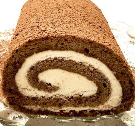 Tiramisu Cake Roll Tiramisu Cake Roll, Tiramisu Cake Recipe, Jelly Roll Cake, Cake Roll Recipes, Italian Pastries, Log Cake, Tiramisu Cake, Tiramisu Recipe, Magic Cake