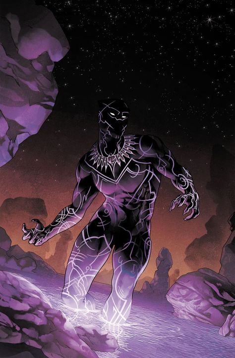 Black Panther | Jamal Campbell #blackpanther #wakanda #tchalla #marvel #art #fanart Jamal Campbell, Black Panther 1, Black Panther Comic, Black Panther King, Panther Pictures, Art Spiderman, Panther Art, Black Panther Art, The Black Panther