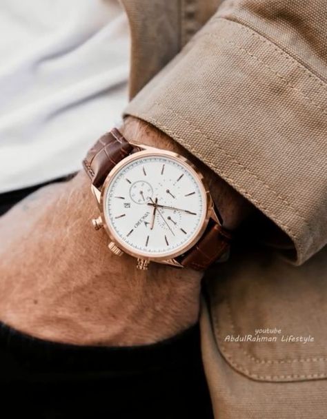 Brown Leather Watch Men, Stylish Watches Men, Simple Watches, Brown Leather Watch, Mens Watches Leather, Retro Watches, Leather Watch Band, Best Watches For Men, Vintage Watches For Men