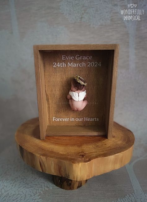 Still Born Memorial Gift, Baby Memorial Shadow Box Display, Baby Loss Keepsake Memorial Gifts, Baby Loss Memorial Gift, Baby Loss Candle, Baby Loss Ornament, Infant Loss Memorial, Expressions Of Sympathy, Angel Gifts