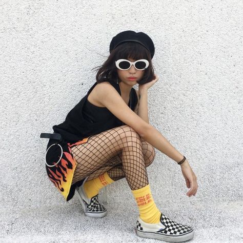 Cool Fishnets, Summer Fishnet Bottoms, Doc Martens Fishnets, Fishnets Aesthetic Grunge, Edgy Fitted Fishnet Tights, Nail Master, Fishnet Tights, Layered Fashion, Pinterest Ideas