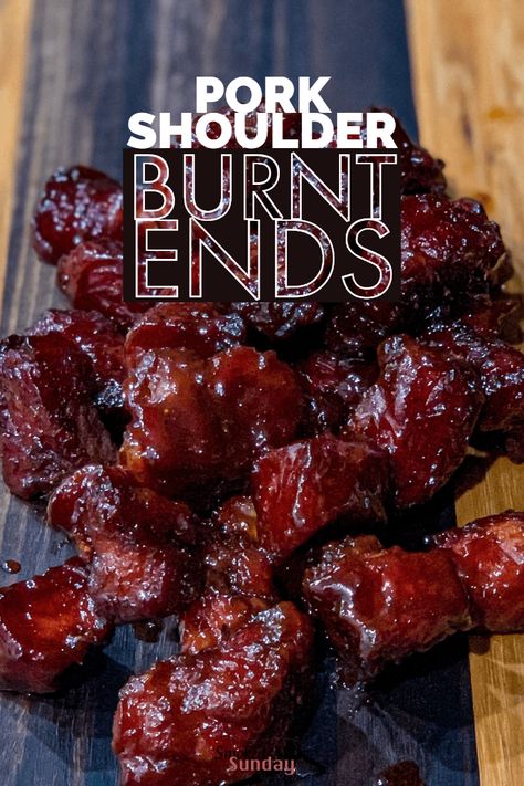 Pork Shoulder Burnt Ends, Pork Burnt Ends, Burnt Ends Recipe, Pork Belly Burnt Ends, Boneless Pork Shoulder, Burnt Ends, Pellet Grill Recipes, Traeger Recipes, Smoked Meat Recipes