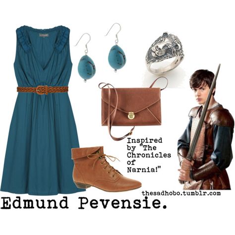 "Edmund Pevensie inspired fashion" by erfquake on Polyvore Narnia Inspired Outfits Casual, Narnia Inspired Outfits, Narnia Fashion, Narnia Outfits, Narnia Edmund, King Edmund, Peter Pevensie, Edmund Pevensie, Character Dress Up