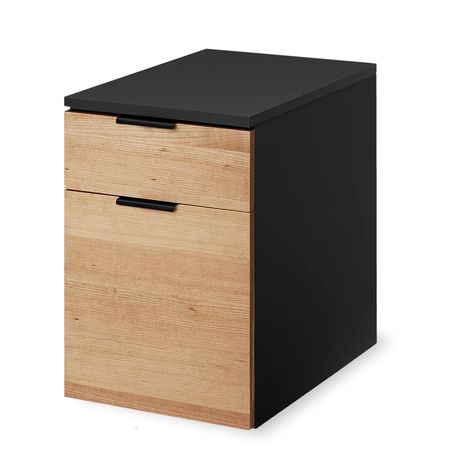 Desk Storage - Neat Mobile Filing Cabinet | Ergonofis Modern Filing Cabinet, Luxury Office Desk, File Cabinet Desk, Plastic Drawer Organizer, Mobile Pedestal, Modern Mobile, Power Bars, Mobile Office, Organized Desk Drawers