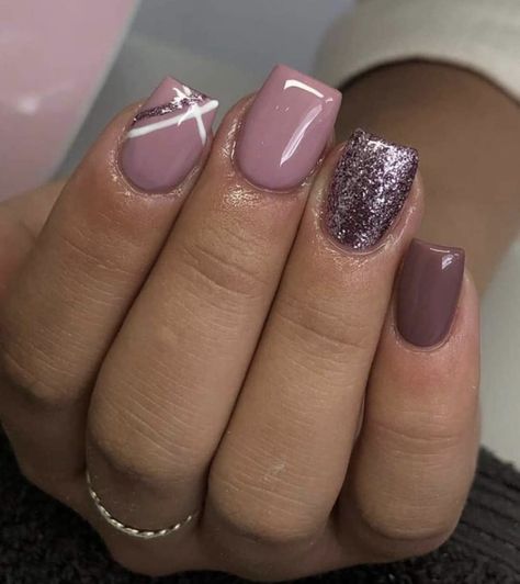 Nail Ideas Gel Short, Fall Nail Designs Autumn, November Nails Ideas, November Nail Ideas, Nail Ideas Gel, Nail Designs Autumn, November Nails Colors, November Nail, Winter Nails Gel