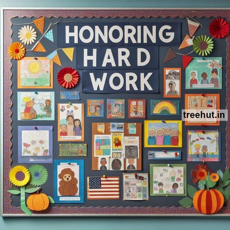 These Labor Day bulletin board ideas and activities will help elementary school students appreciate the value of hard work and learn about the diverse roles that contribute to society. School Events Bulletin Board, Department Bulletin Board Ideas, Leadership Ra Bulletin Boards, Ra Inclusion Bulletin Board, Ra Bulletin Boards Inclusion, Labor Day History, Spring Bulletin, Community Workers, Hallway Displays