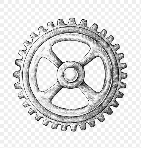 2d Pattern, Cog Wheel, Success Poster, Sticker Illustration, Mechanical Art, Png Vintage, Png Aesthetic, Gcse Art, Aesthetic Collage