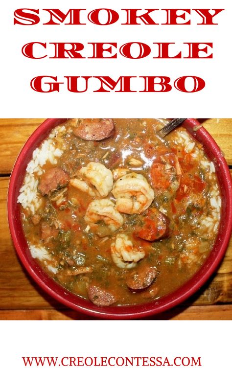 Gumbo Recipe Easy, Chicken And Sausage Gumbo, Creole Gumbo, Seafood Gumbo Recipe, Louisiana Food, Stews Recipes, Chicken And Sausage, Creole Cooking, Sausage Gumbo