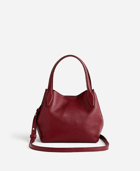 The Mini Shopper Tote in Soft Grain Pebbled Leather | Madewell Madewell Bags, Best Purses, Dog Clip, Small Pouch, Small Pouches, Shopper Tote, Phone Wallet, Penny Loafers, Clothing Rack