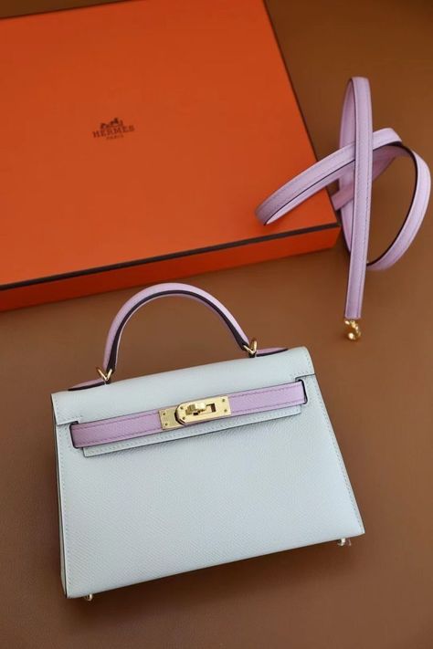 Hermes Kelly Bag Mini, Kelly Bag Mini, Mini Kelly Hermes, Kelly Hermes, Gucci Mini Bag, Mini Kelly, Inspired Handbags, Luxury Bags Collection, Hermes Kelly Bag