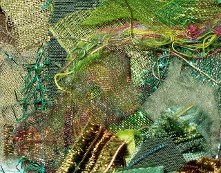 CAROLYN SAXBY MIXED MEDIA TEXTILE ART: Mixed Media Textiles Tutorial - Leaves from Fabric Scraps Carolyn Saxby, Textile Art Techniques, Mixed Media Textile Art, Freehand Machine Embroidery, Mixed Media Textiles, Stitching Projects, St Ives Cornwall, Artist Photography, Textile Art Embroidery