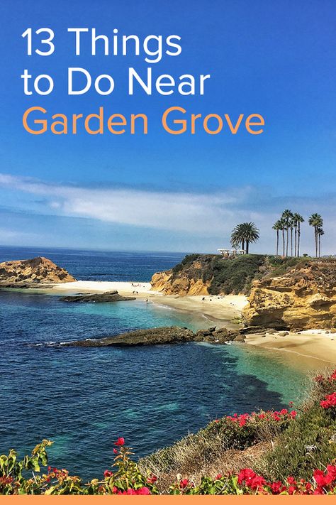 13 Things to Do Near Garden Grove | Kimpton Blog - There's a lot to love about Garden Grove, California. Here are some of our must-sees, featuring Epicurean culinary delights, an upcoming Kimpton hotel, and one very famous mouse. Garden Grove California, Garden Grove, Kimpton Hotels, Night Garden, Road Trippin, California Travel Road Trips, California Coast, California Dreamin', Vacation Places