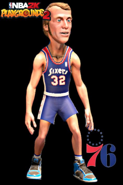 #NBA #Playgrounds #Sixers #Philadelphia #Legends #Retro #Jersey #Billy #Cunningham #Kangaroo Billy Cunningham, Retro Jersey, Philadelphia, Kangaroo, Nba