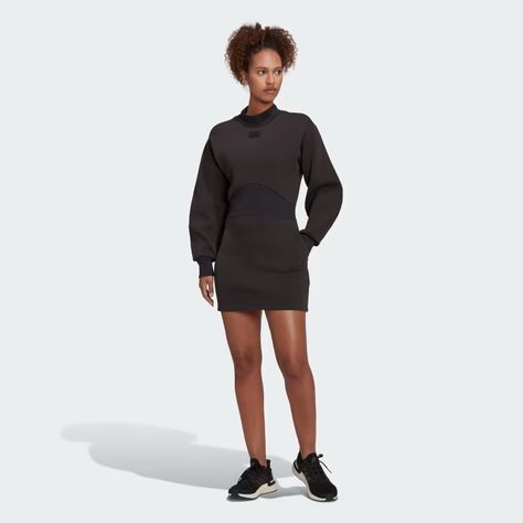 Discover great products at the best prices at Dealmoon. Adidas Badge of Sport Dress. Price:$75.00 at adidas Long Black Floral Dress, Types Of Footwear, Gold Long Sleeve Dress, Running Dress, Womens Velvet Dresses, Long Sleeve Sweatshirt Dress, Mock Neck Bodycon Dress, Purple Dress Shirt, Adidas Dress