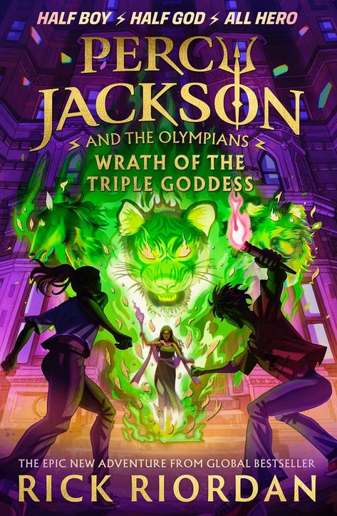 Wrath of the Triple Goddess Chalice Of The Gods, The Triple Goddess, The Olympians, Triple Goddess, Percy Jackson And The Olympians, Percy Jackson, Book Cover, Books