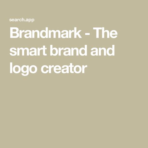 Brandmark - The smart brand and logo creator Free Logos, Logo Creator, Small Business Plan, Blog Logo, Seo Company, Logo Designs, Free Logo, Business Names, Free Svg