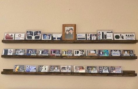 This Shelving item by redesignaccessories has 118 favorites from Etsy shoppers. Ships from Kokomo, IN. Listed on Apr 19, 2023 Sports Cards Display, Baseball Wall Decor, Baseball Letters, Baseball Display, Baseball Room, Baseball Wall, Baseball Signs, Baseball Birthday Party, Paint White