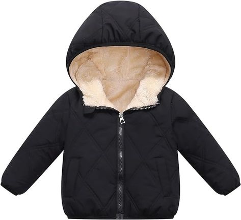 Amazon.com: AMIMOJY Baby Girls Winter Coats Toddler Outerwear Snow Jackets Infant Boys Warm Clothes Girls Warm Jacket: Clothing, Shoes & Jewelry Girls Winter Outfits Kids, Toddler Sled, Fuzzy Jackets, Baby Winter Coats, Toddler Outerwear, Baby Boy Winter Outfits, Kids Winter Outfits, Boys Winter Jackets, Baby In Snow