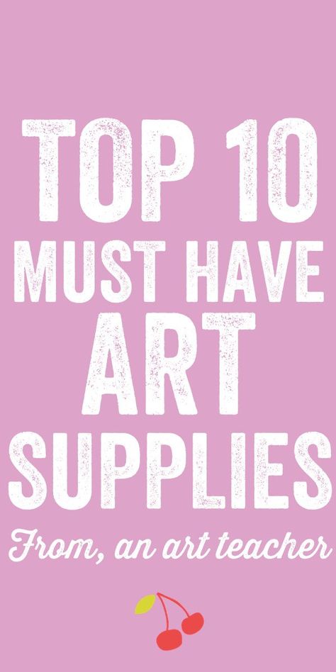 Ok, so just in case you walk into an arts and crafts supply store and start to get hives, I thought I’d make life a tad bit easier and share my absolute favorite, can’t live without, must have ART SUPPLY LIST from an art teacher. These are my favorite art supplies of for kids. You can order these all online so you don’t even have to leave your cozy little bed. #MeriCherry Art Supplies For School, Art Teacher Supplies, Art Teacher Must Haves, Teacher Supplies List, Art Gift Basket, Art Supply Box, Art Supplies For Kids, Meri Cherry, Best Art Supplies