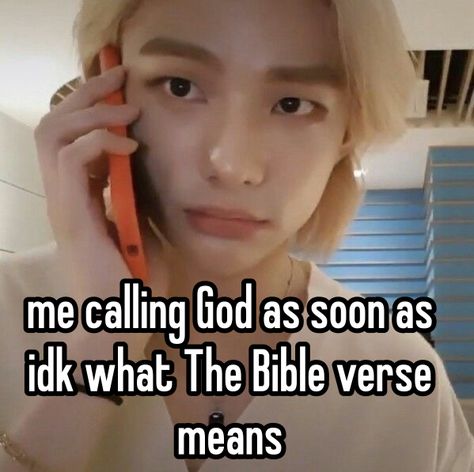 Cursed Kpop, Christian Jokes, Bible Humor, Christian Quotes God, Bible Motivation, Christian Bible Quotes, Jesus Is Life, Christian Humor, Christian Memes