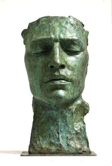 Sculpture Composition, Ceramic Finishes, Ceramic Faces, Ceramic Heads, Face References, Sculptures For Sale, Bronze Patina, Greek God, Portrait Sculpture