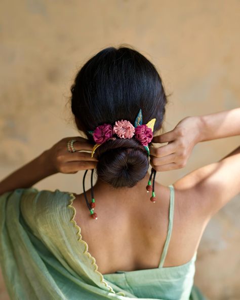 Flowers in her hair ✨ #hairtrends #gajra #handmadeflowers #shoplocal #mothersdaygift Flowers In Her Hair, Hair Concerns, Gallery Wallpaper, Wedding Crafts Diy, Bridal Hairstyle, Art Gallery Wallpaper, Interior Garden, Wedding Crafts, Mothersday Gifts