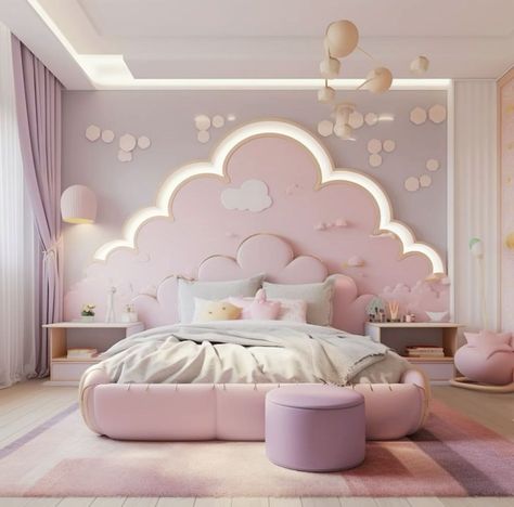 Kids Bedroom Furniture Design, Luxury Kids Bedroom, Girls Room Design, Modern Kids Bedroom, Kids Room Lighting, Modern Kids Room, Kids Bedroom Inspiration, Kids Room Furniture, Kids Bedroom Designs