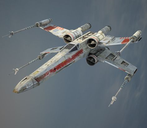 X Wing Wallpaper, Wing Wallpaper, Miniature Sculpting, Star Wars Starfighter, Star Wars Bathroom, Mechanical Drawings, Rogue One Star Wars, X-wing Starfighter, Star Wars X Wing