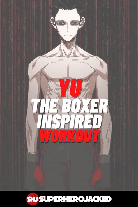 Yu The Boxer Workout The Boxer Manhwa, Yu The Boxer, Boxer Abs, Powerful Anime, Anime Training, Superhero Jacked, Boxer Workout, Character Workouts, Boxer Training