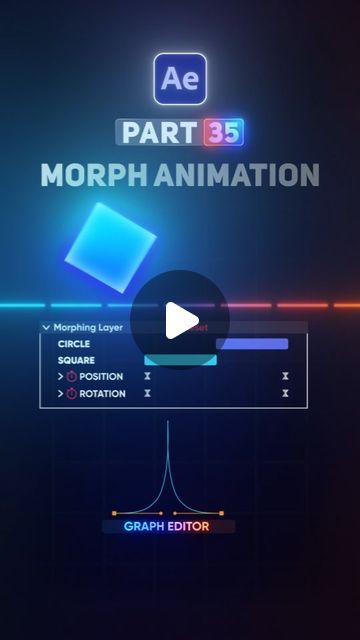 Motion Flix on Instagram: "🇦 🇪 🇵 🇦 🇷 🇹  3⃣5⃣  How to create Morph Animation in Adobe After Effect  For more AE tips and tricks, follow me and turn on post notifications! ➡️ @motionflix94  Share on your story 📲, leave a comment 💬, and make sure to save it! 🌟✨  #aftereffects #tutorial #howtouse #howtocreate #textanimation #text #effect #aetips #rotoscoping #composting #aftereffectcourse #motiondesign #typography #logoanimation #graphicdesign #animation #getinspired #aftereffectstutorial #design #creativity #dailytips #motionflix" Text Animation Motion, Aftereffects Tutorial, Morphing Animation, Morph Animation, After Effects Animation, After Effects Tutorials, Graphics Tutorial, Adobe After Effects Tutorials, Motion Graphics Tutorial