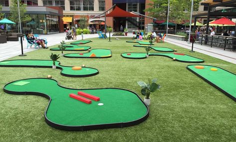 Backyard Putt Putt, Putt Putt Course, Indoor Putt Putt, Outdoor Mini Golf, Portable Mini Golf, Golfing Tips, Mini Putt, Indoor Mini Golf, Putt Putt Golf