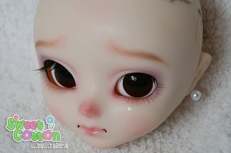 Custom : Pullip (Sad girl) Nose Blush, Customized Dolls, Pulip Doll, Pullip Custom, Little Figures, 2025 Christmas, Doll Customization, Pullip Dolls, Evanescence