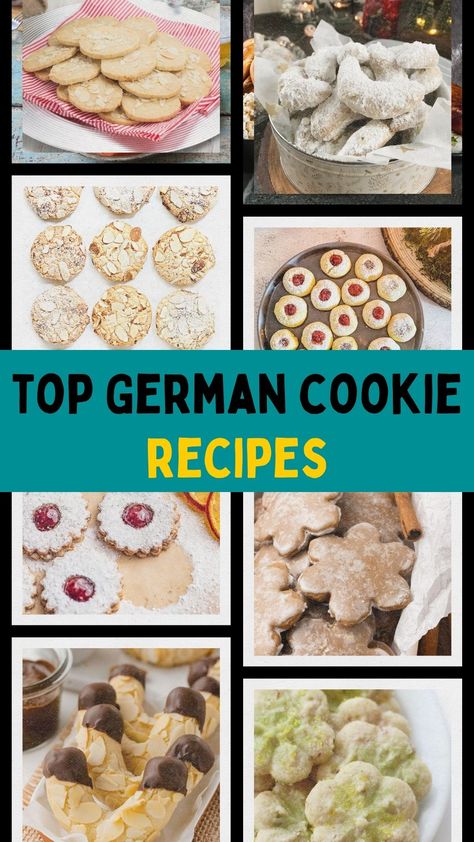 Enjoy the world of delicious recipes with our guide on German cookies, highlighting the charm of German cookies traditional recipes and the beauty of German cookies decorated. Learn how easy German cookies for Christmas can add joy to your celebrations and how authentic German chocolate cookies recipes can satisfy any sweet tooth. Make sure to save this pin for an endless supply of delicious inspirations! German Desserts Easy Simple, German Cookies Authentic, German Christmas Cookies Lebkuchen, German Biscuits Recipes, German Sweets Recipes, German Cookies Recipes, German Cookies Traditional, German Cookie Recipes, German Christmas Biscuits