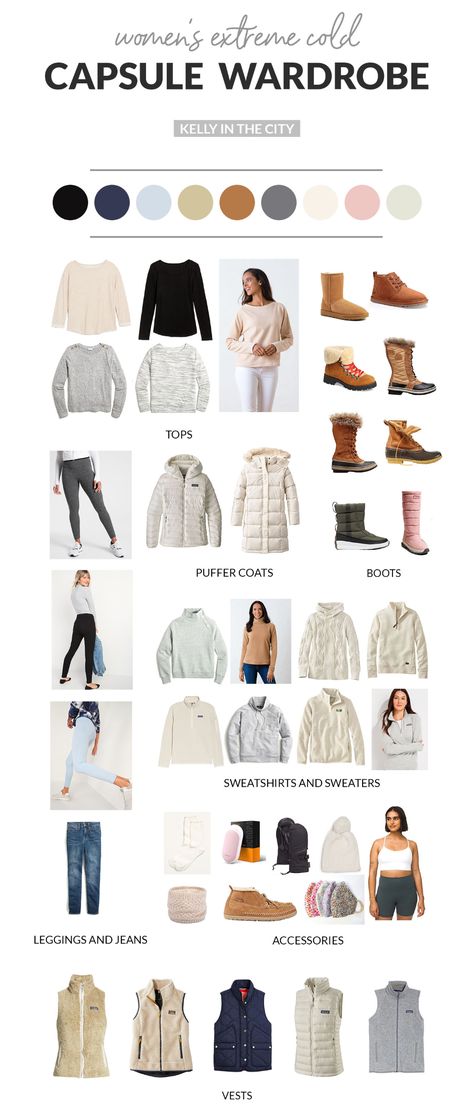 How to create a winter wardrobe Minimalist Winter Wardrobe, Preppy Capsule Wardrobe, Minimalist Outfits Women, Winter Outfits Canada, Korean Winter Outfits, Wardrobe For Women, Capsule Wardrobe Women, Kelly In The City, Trendy Outfit Inspo