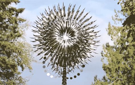 Dizzying Kinetic Sculptures by Anthony Howe Billow and Writhe in the Wind | Colossal Anthony Howe, Kinetic Wind Art, Extreme Knitting, Wind Art, Wind Sculptures, Colossal Art, Kinetic Art, Kinetic Sculpture, Square Art