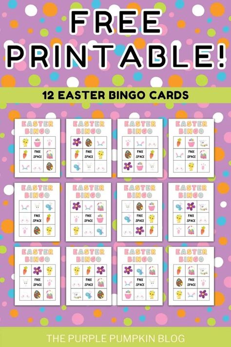 Looking for a fun and easy way to entertain the kids this Easter? Why not try your hand at Easter Bingo! This classic game is always a hit with all ages, and we've got a set of Free Printable Bingo Cards for you to use. So round up the family, and get ready for some springtime fun! Easter Bingo Free Printable, Family Easter Games, Easter Bingo Cards, Alphabet Bingo, Printable Bingo Cards, Easter Bingo, Free Printable Bingo Cards, Printable Bingo Games, Bingo Cards Printable