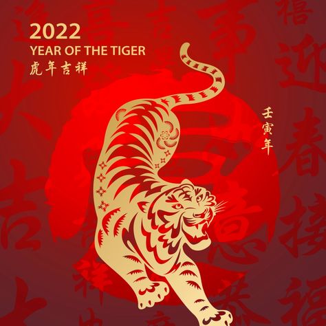 WHAT’S in the eye of the tiger? Today marks Chinese New Year – and with it comes predictions of turbulence ahead. For 2022 is the Year of the Water Tiger, a “very energetic” zodiac animal that guarantees change. So says feng shui guru Marites Allen, 53, who lives in London and has given advice to […] Year Of Tiger, Chinese Zodiac Tiger, Tiger Vector, Chinese New Year Card, Chinese Astrology, Lion Dance, Year Of The Tiger, Happy Chinese New Year, Chinese Zodiac