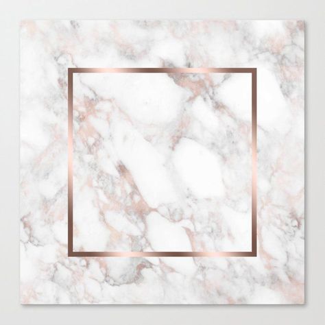 Luxury Rose-gold Faux Marble Canvas Print by Artonwear - MEDIUM | Faux marble, Rose gold, Marble Rose Gold Marble Wallpaper, Marble Comforter, Gold Marble Wallpaper, Marble Duvet Cover, Glitter Frame, Rose Gold Marble, Marble Wallpaper, Marble Art, Teal And Gold