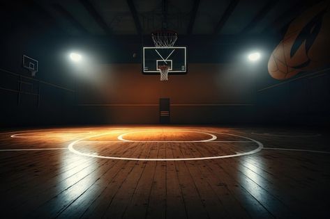 Photo basketball background ai generatio... | Premium Photo #Freepik #photo #basketball-court #basketball-texture #basketball-hoop #basketball-ball Court Background, Background Basketball, Basketball Wallpaper Laptop, Basketball Court Aesthetic, Basketball Background Aesthetic, Court Basketball, Basketball Court Wallpaper, Basketball Pc Wallpapers, Mvp Basketball Background