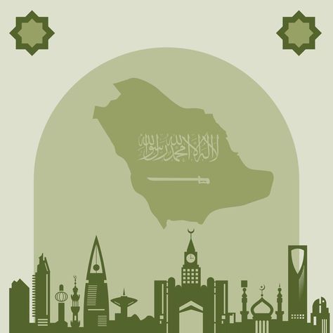 Saudi Arabia Background, Saudi Art, Ksa Saudi Arabia, Building Vector, Background Ppt, Adobe Illustrator Graphic Design, Arabian Art, Crochet Squares, Quotes Life