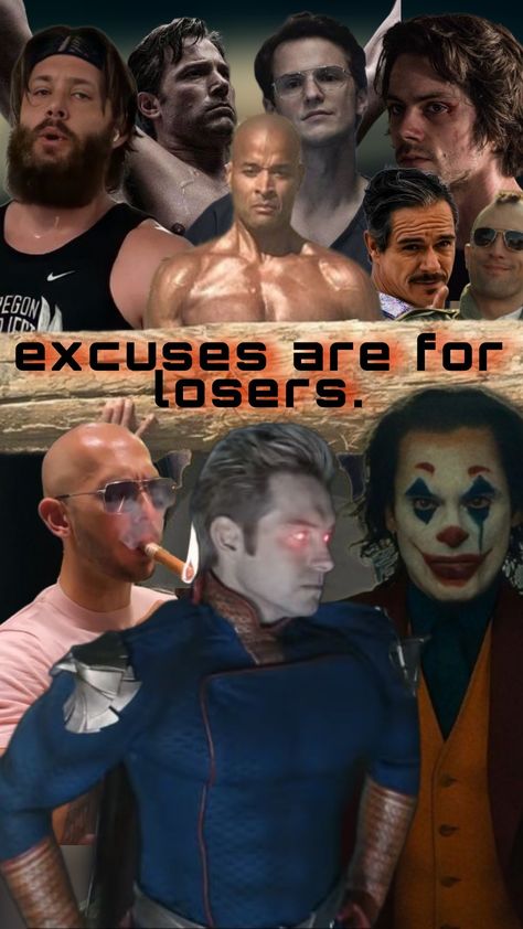 Female Homelander, Affleck Batman, Ben Affleck Batman, Credit Card Design, David Goggins, Stop Making Excuses, Making Excuses, Ben Affleck, Salamanca