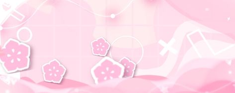 Cute Pink Flowers, Pink Wallpaper Laptop, Cute Pink Background, Cute Laptop Wallpaper, Cute Banners, Cute Headers, Cute Desktop Wallpaper, Overlays Transparent, Header Banner