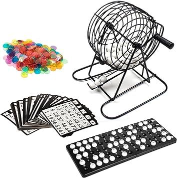 Denny International® Traditional Bingo Ball Wire Cage Wheel Lotto Game Set And Card Marker Ticket Set : Amazon.co.uk: Toys & Games Bingo Machine, Bingo Cage, Bingo Balls, Lotto Games, Church Fundraisers, Bingo Set, Ball Holder, Elementary School Classroom, Steel Cage