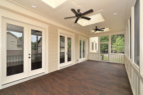 Screened Porches, Building A Porch, Screen Porch, Sunrooms, House With Porch, Home Porch, Porch Design, Screened In Porch, Screened Porch